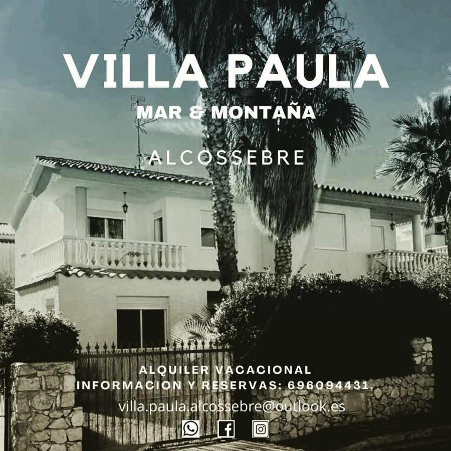 Villa Paula Alcossebre Mar Y Montana Eksteriør bilde